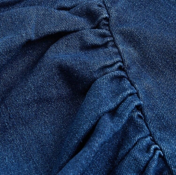 Denim Mini Skirt - Picture 4 of 5